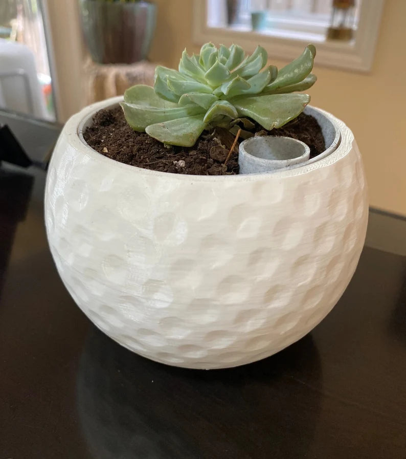 golf ball planter pot Golf Ball Planter/Bowl