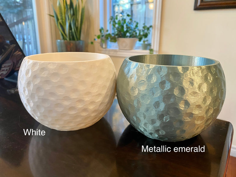golf ball planter pot Golf Ball Planter/Bowl