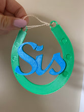 Load image into Gallery viewer, Custom Horseshoe Ornament - Made in Canada
